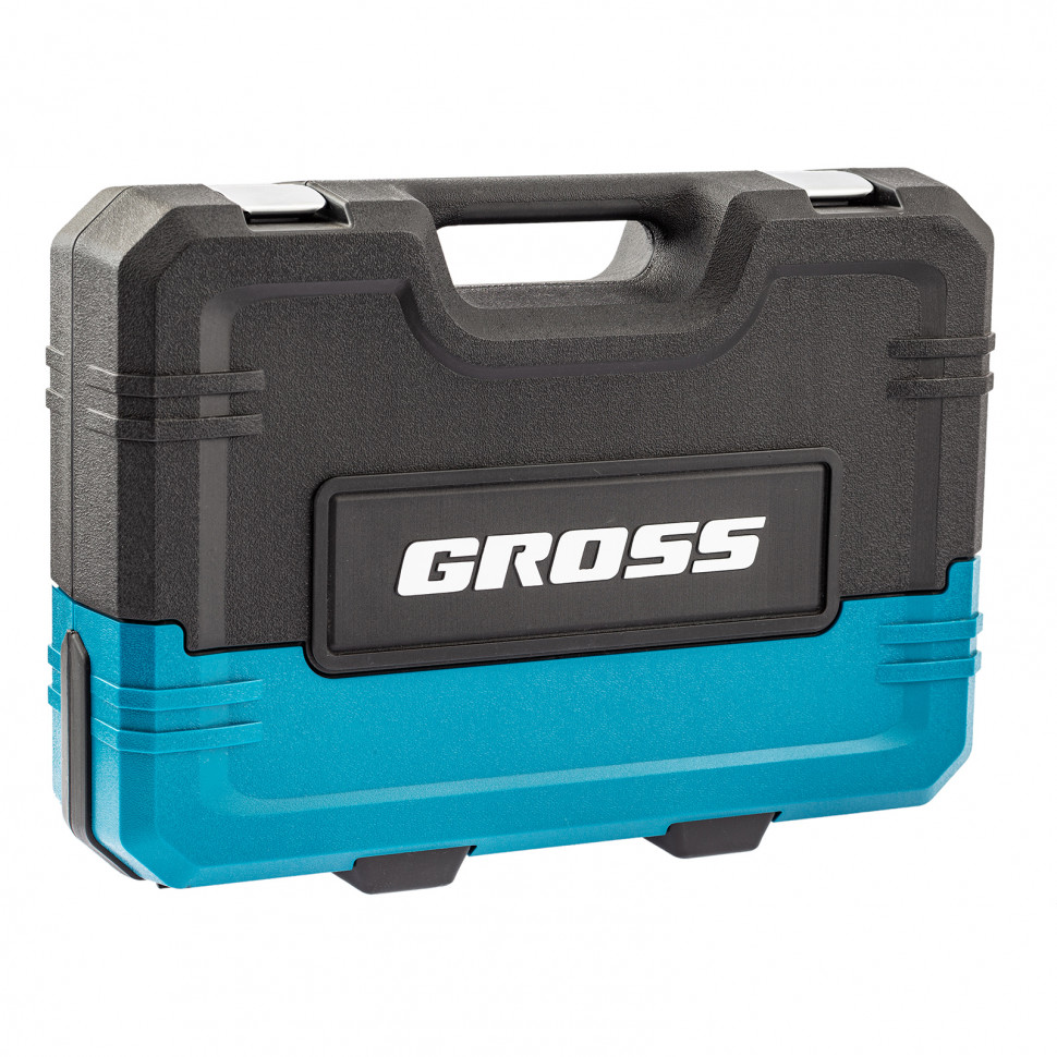 Набор инструментов 109 предметов, 120 зубьев, CrV 1/4, 1/2" Gross (14155)