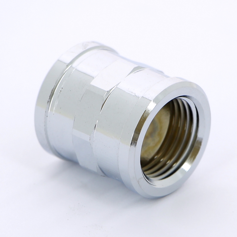 Муфта резьбовая (ВР) 1/2" бронза хром VIEGA (447762)