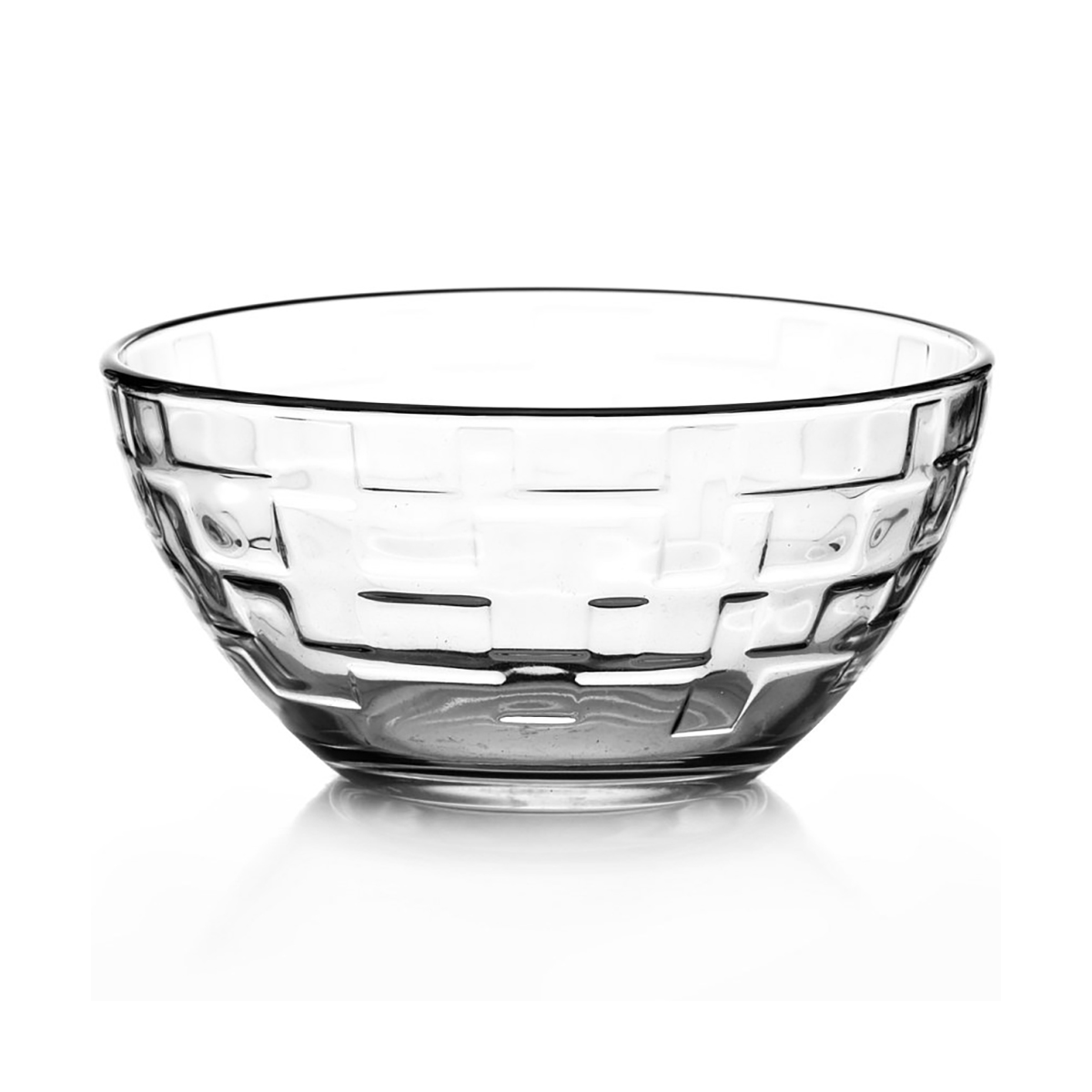 Салатник "лабиринт" 16 см, 750 мл (1/12) "опытный стекольный завод"