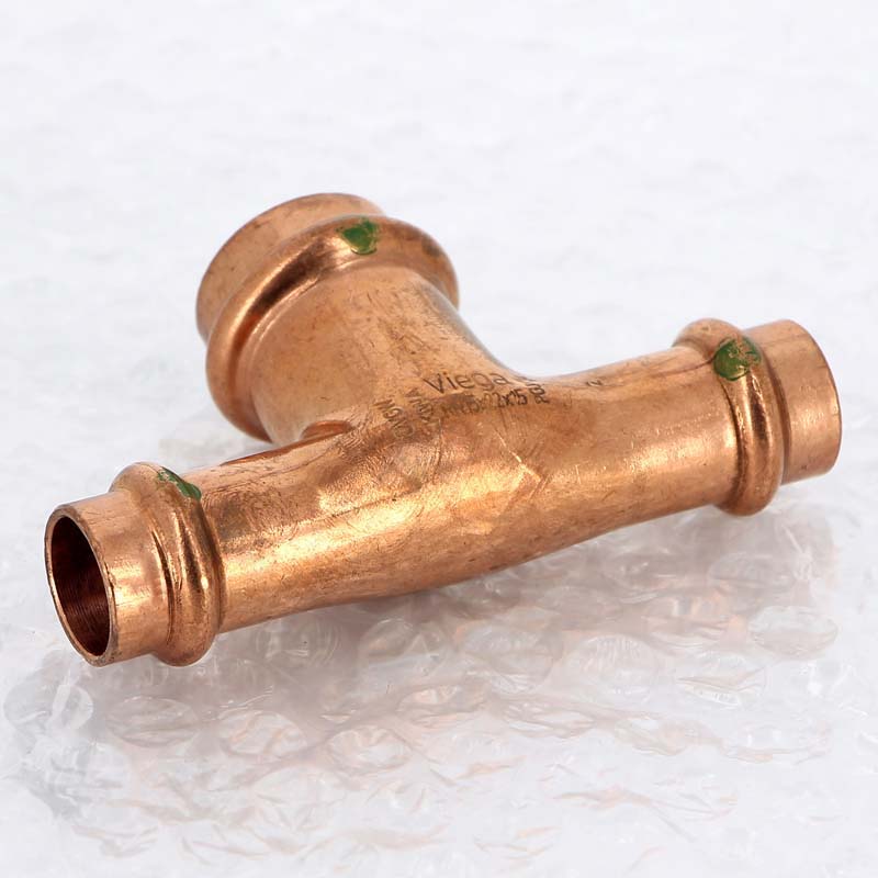 Тройник пресс медный Profipress VIEGA 15x22x15