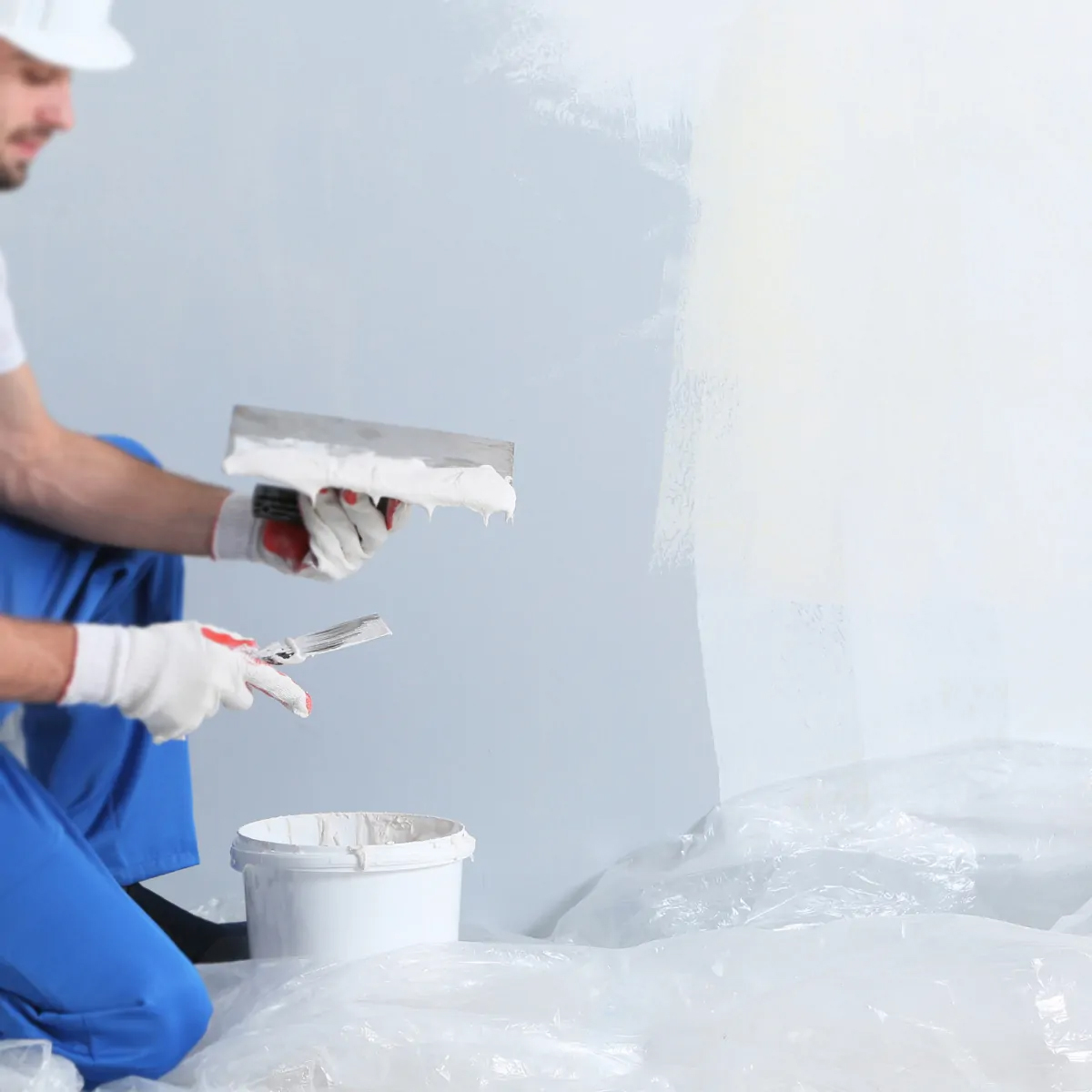 Пленка защитная с клейкой лентой "маскер" 1,4 х 15 м (1/30) "aviora" 302-038