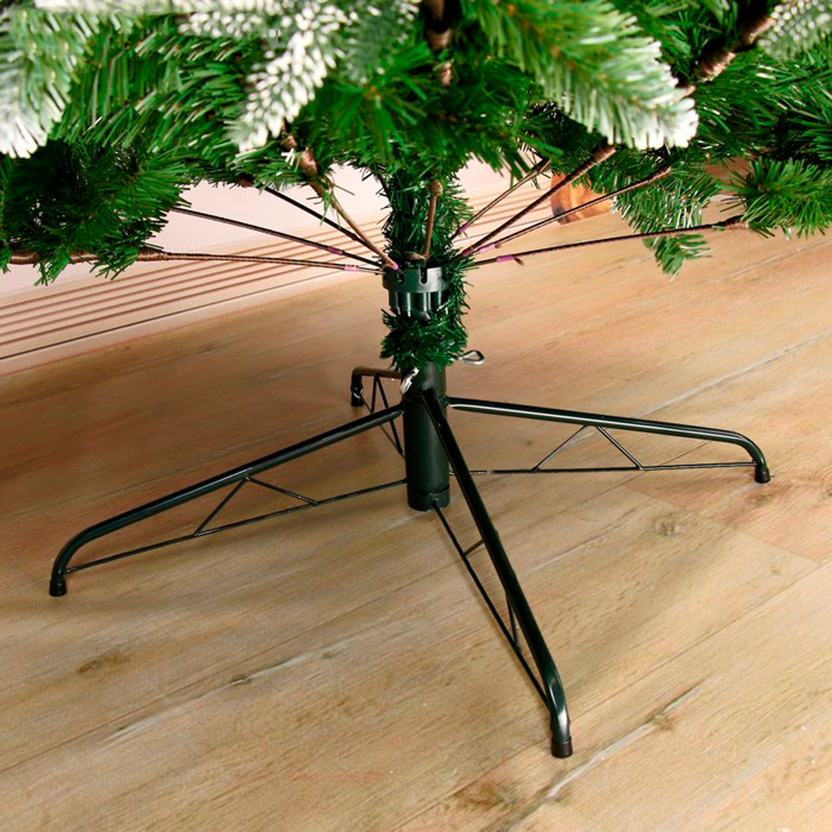 Ель декор. "виктория с калиной и шишками" 210 см, 1356 веток (зеленая) "зимнее волшебство" 185430