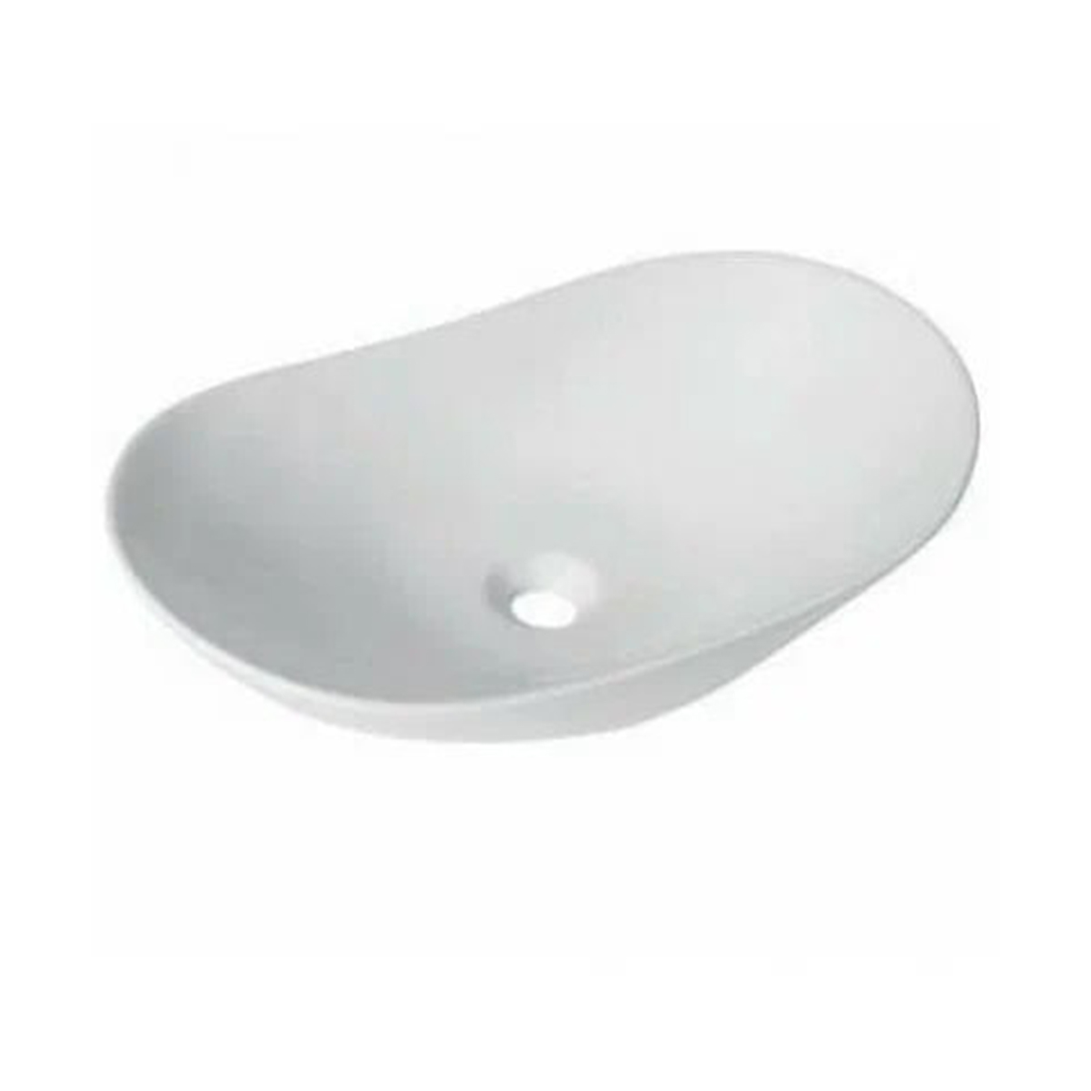 Раковина накладная gt303 фаянсовая 60,5*36*15,5 см, белая (1) "gappo"