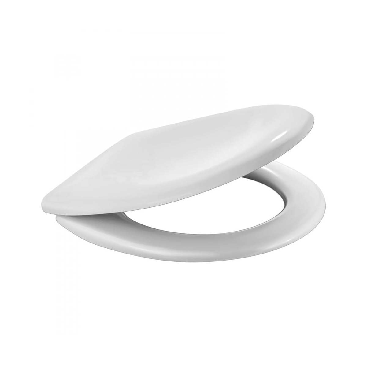 Сиденье для унитаза "cezar a" белое, крепление металл. (1/5) "berges"