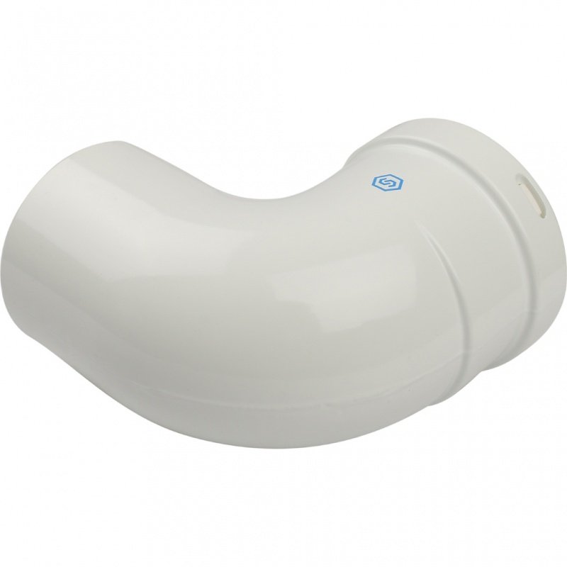 Угол 90° D=80 мм однораструбный, для коаксиального дымохода STOUT