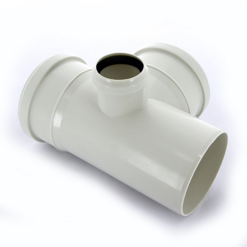 Крестовина 87° двухплоскостная левая 110 х 110 х 50 мм для вн.канализации SINIKON Стандарт