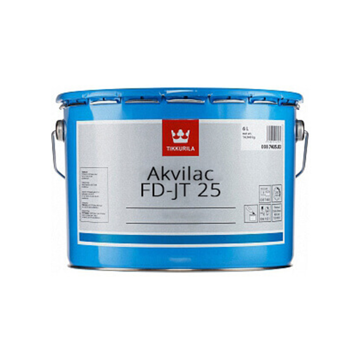 Лак акрилатный "аквилак" fd-jt 25 tcw 18 л (1/22) "тиккурила"
