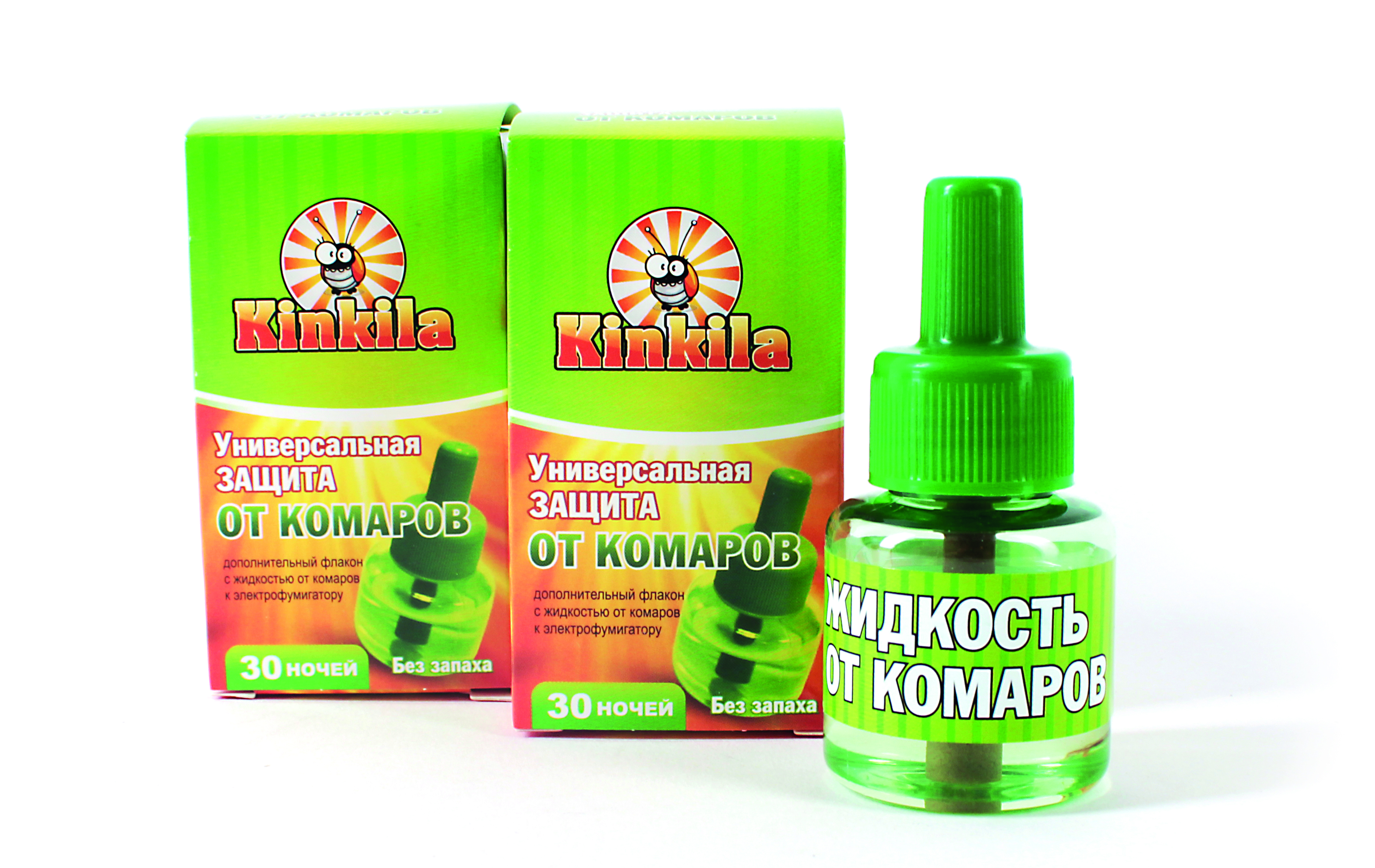 Средство от комаров "кинкила" жидк. запасной флакон 30 ночей (1/24)