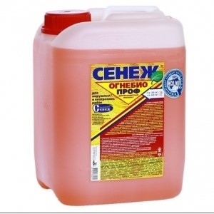 Пропитка для дерева СЕНЕЖ 23л (огнебиозащита)
