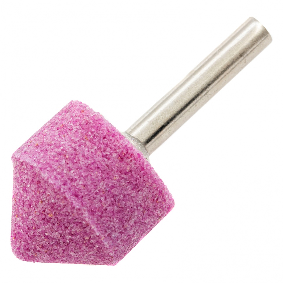 Шарошка абразивная, конус, 25 x 25 x 6 мм, F46, 3 шт Matrix (76004)