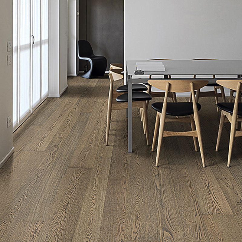 Паркетная доска AUSWOOD HDF 4V Magma Oak матовый PU лак brushed