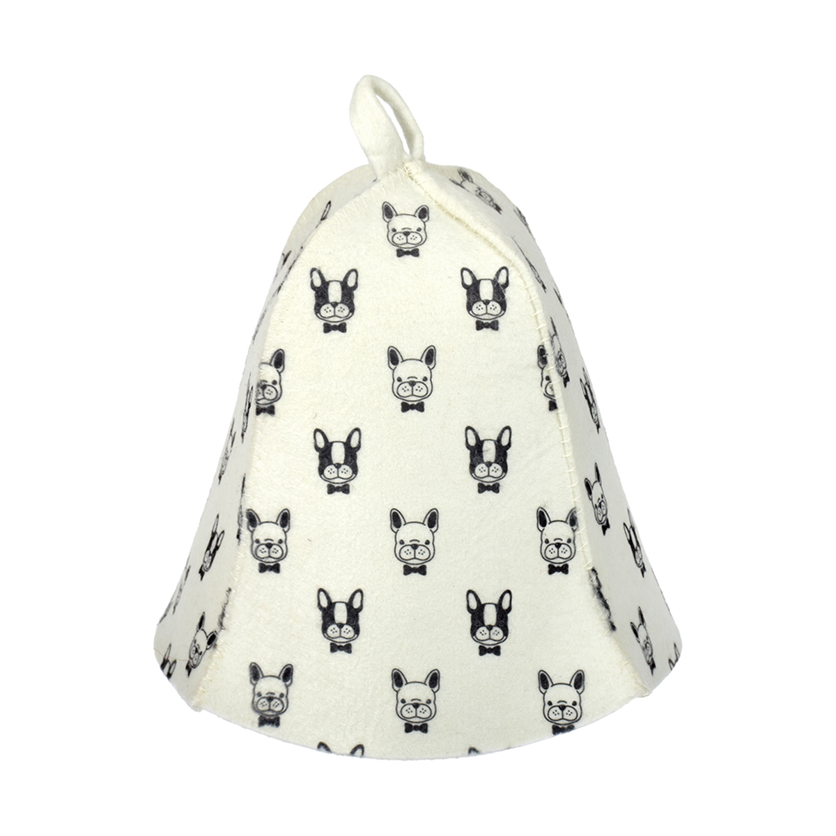 Шапка для бани и сауны "собаки" (1/20) "hot pot"42118