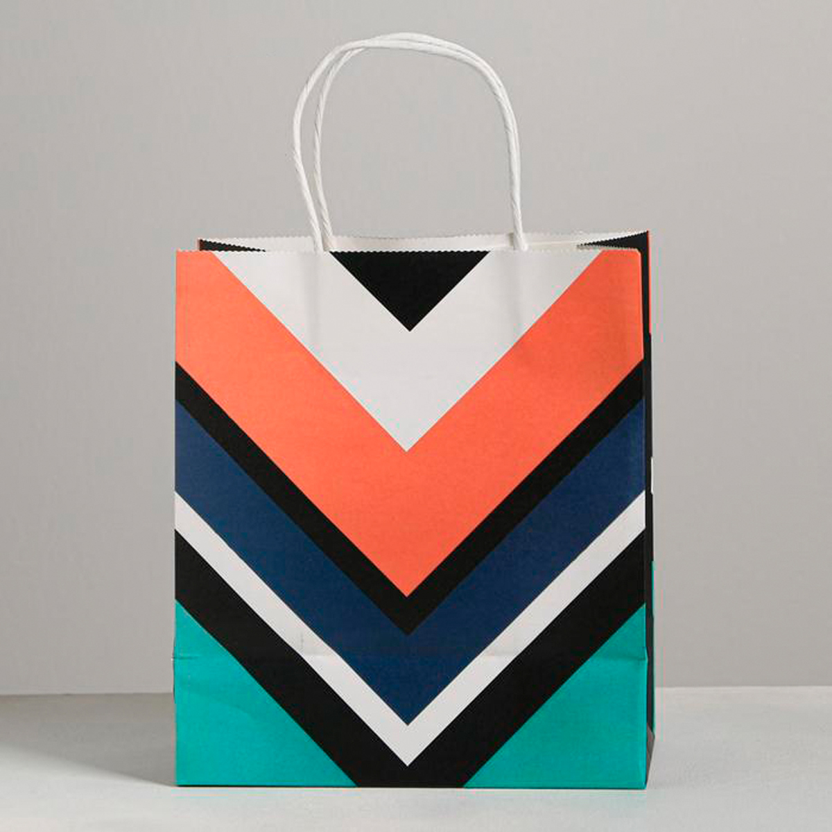 Пакет подарочный крафтовый "present" 22*25*12 см (1/300) "дарите счастье" 4753238