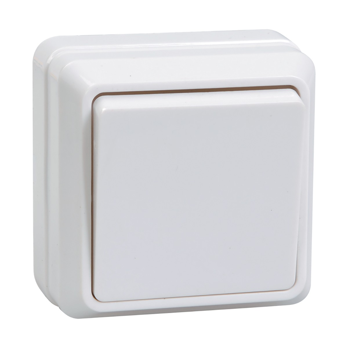 Выключатель открыт. уст. "октава" 1 кл. вс20-1-0-об, 10а, белый (1/36/432) "iek"