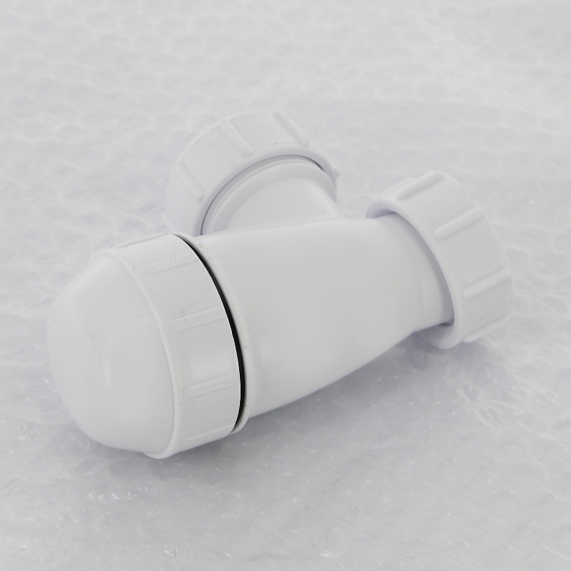 Сифон McALPINE бутылочный 1 1/4""x32 мм без выпуска не регулир. по высоте выход компресс. D=32 мм