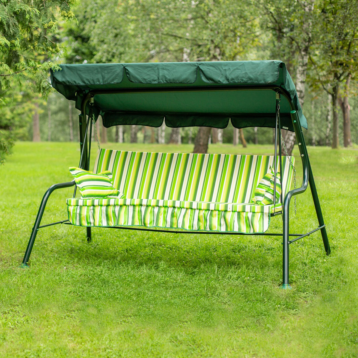 Качели садовые 3-х местные "стандарт nova" (1) "olsa" с904