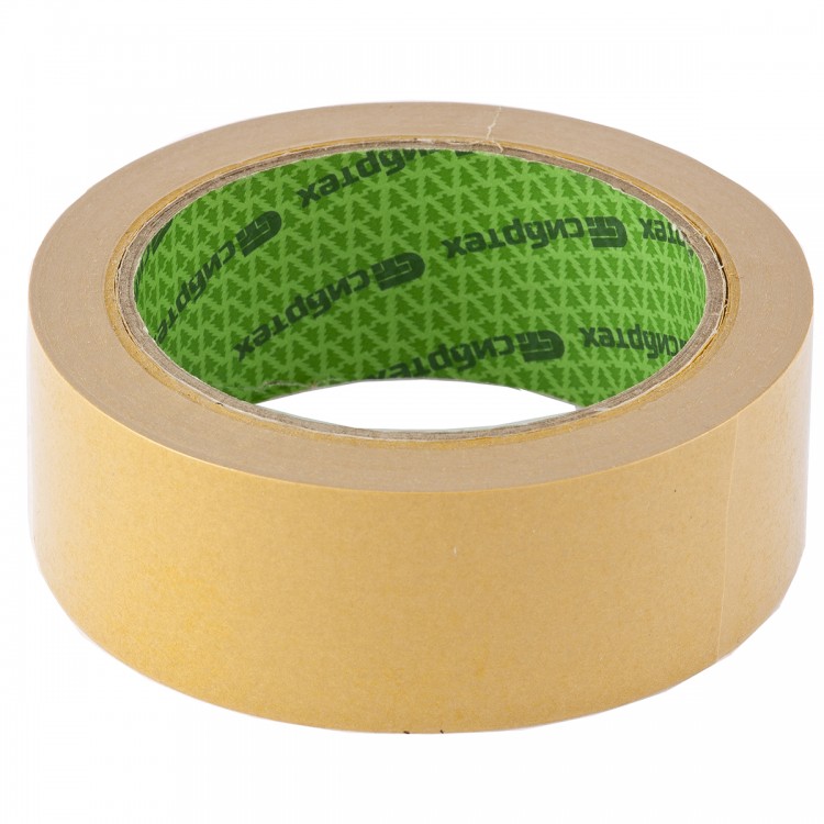 Лента клейкая двусторонняя, 38 мм х 10 м, на полипропиленовой основе Сибртех (88806)