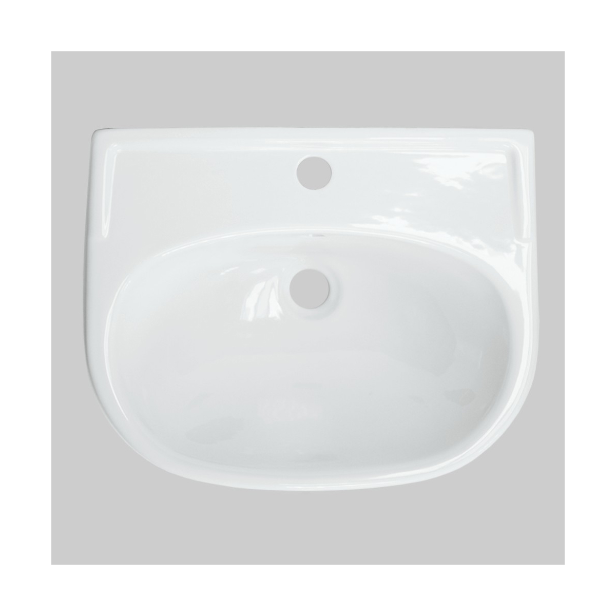 Раковина "комфорт" уп белая "sanita" wb.pd/comfort/50-c/wht.g/s1