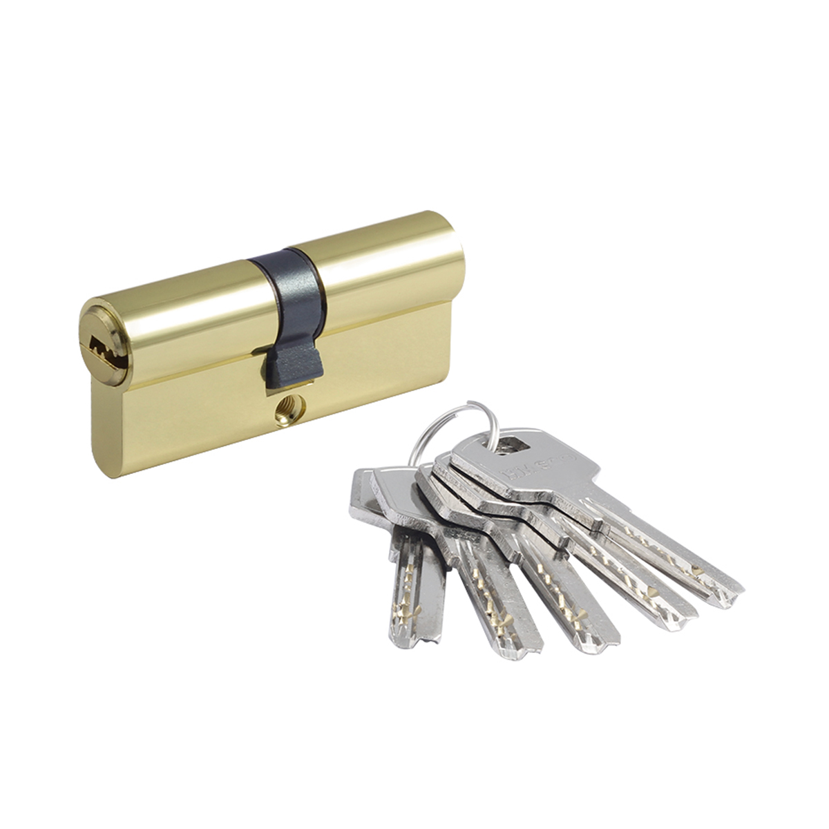 Цилиндров. механизм есо-std z лп-70 (35-35) (ключ/ключ) золото (1/10/80) "нора-м"