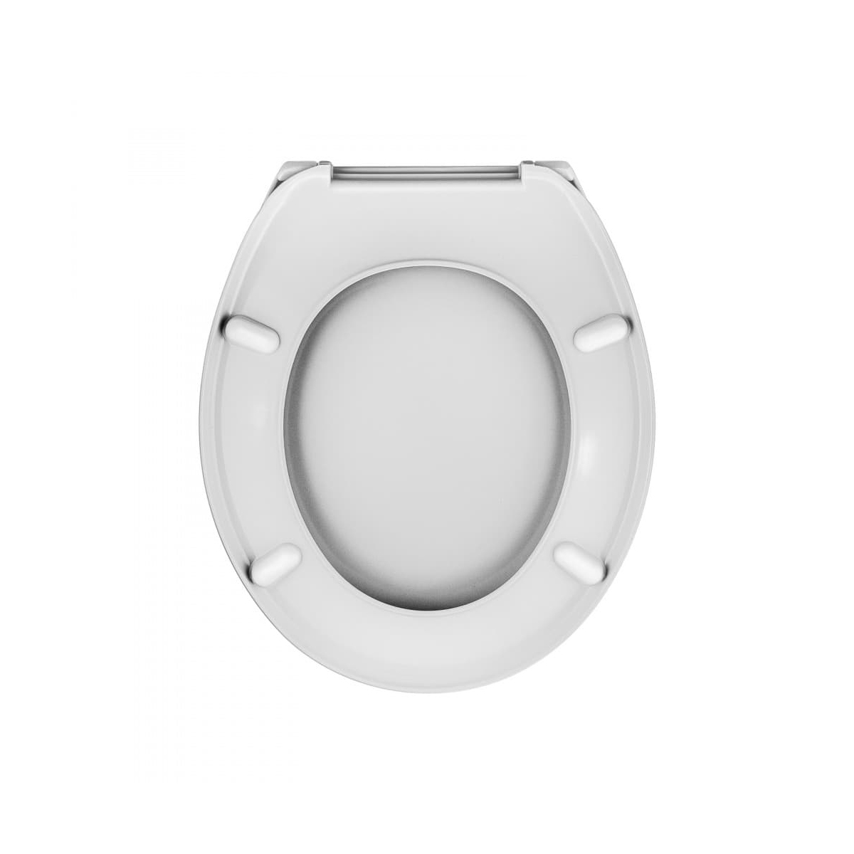 Сиденье для унитаза "optim a" белое, крепление металл. (1/6) "berges"