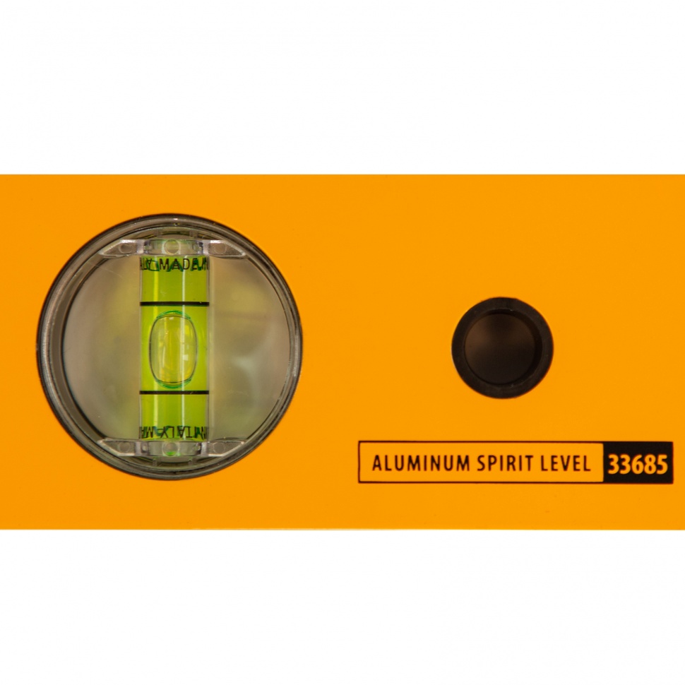 Уровень алюминиевый, 1500 мм, фрезерованный, 3 глазка Denzel (33685)