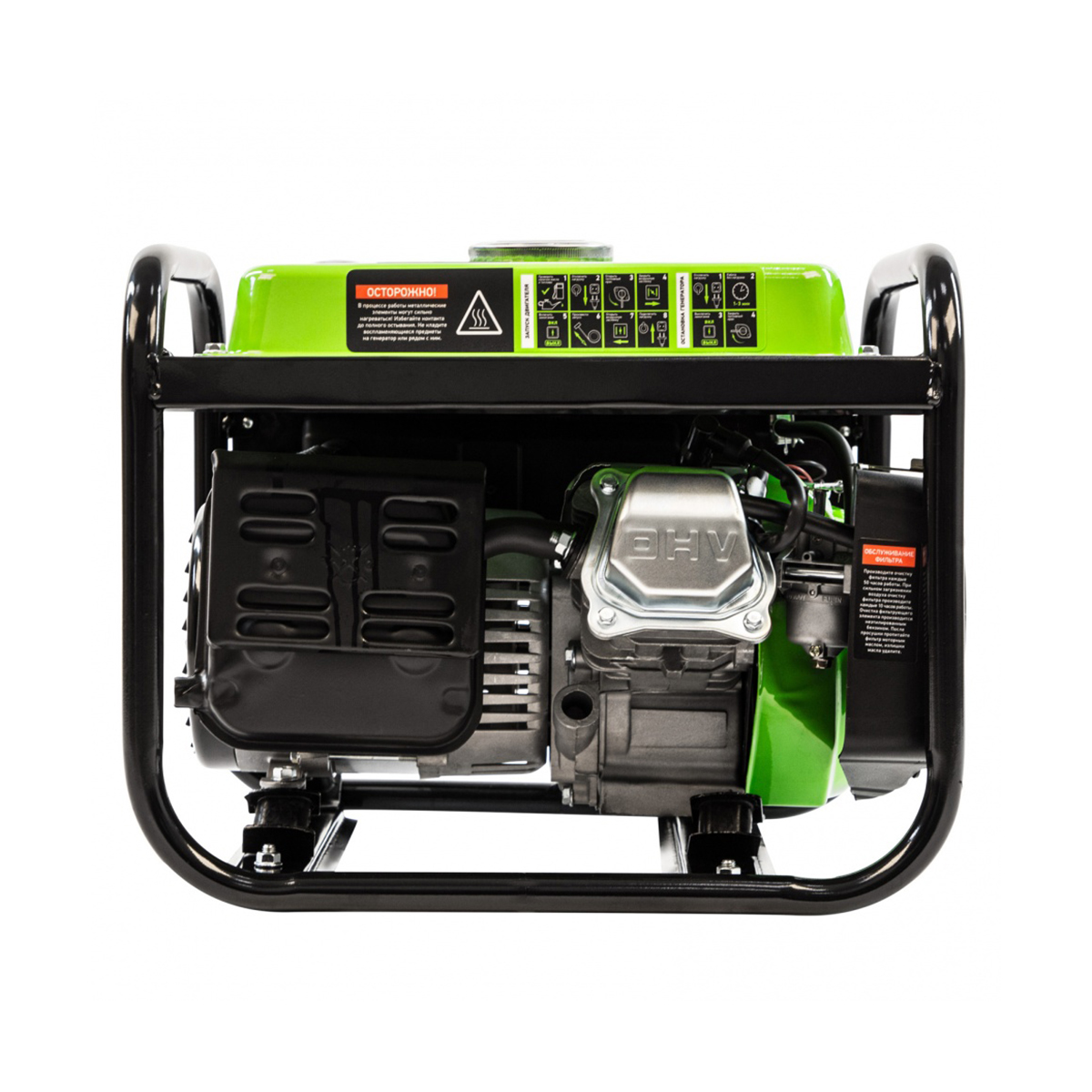 Генератор бензиновый бс-1200  1 квт (1) "сибртех"