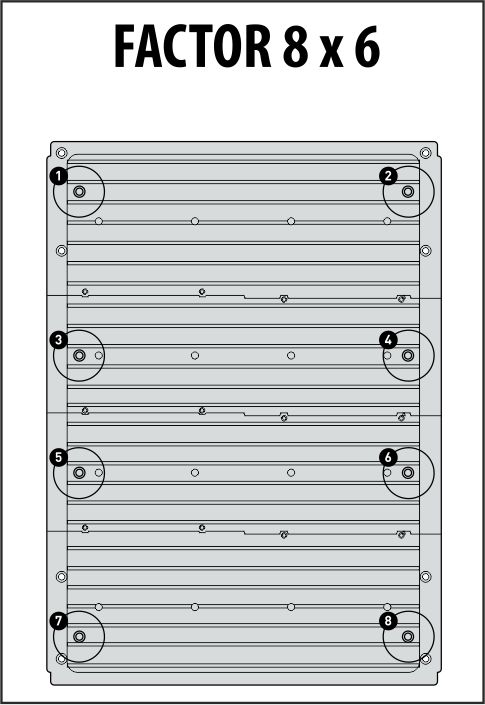 Сарай "Фактор 8x6" (размеры 248 х 178 )