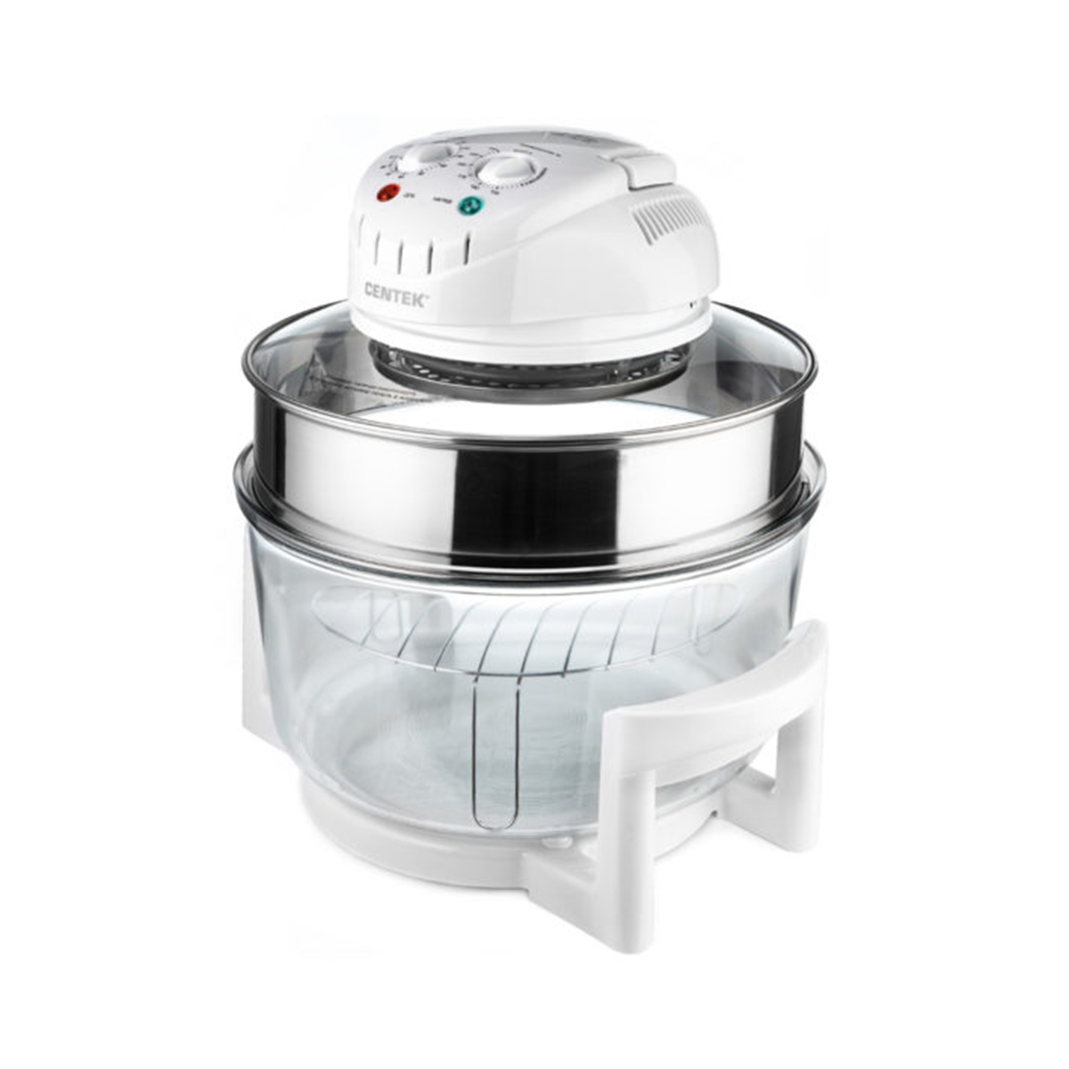 Аэрогриль ct-1456 white 1400 вт (1/2) "centek"
