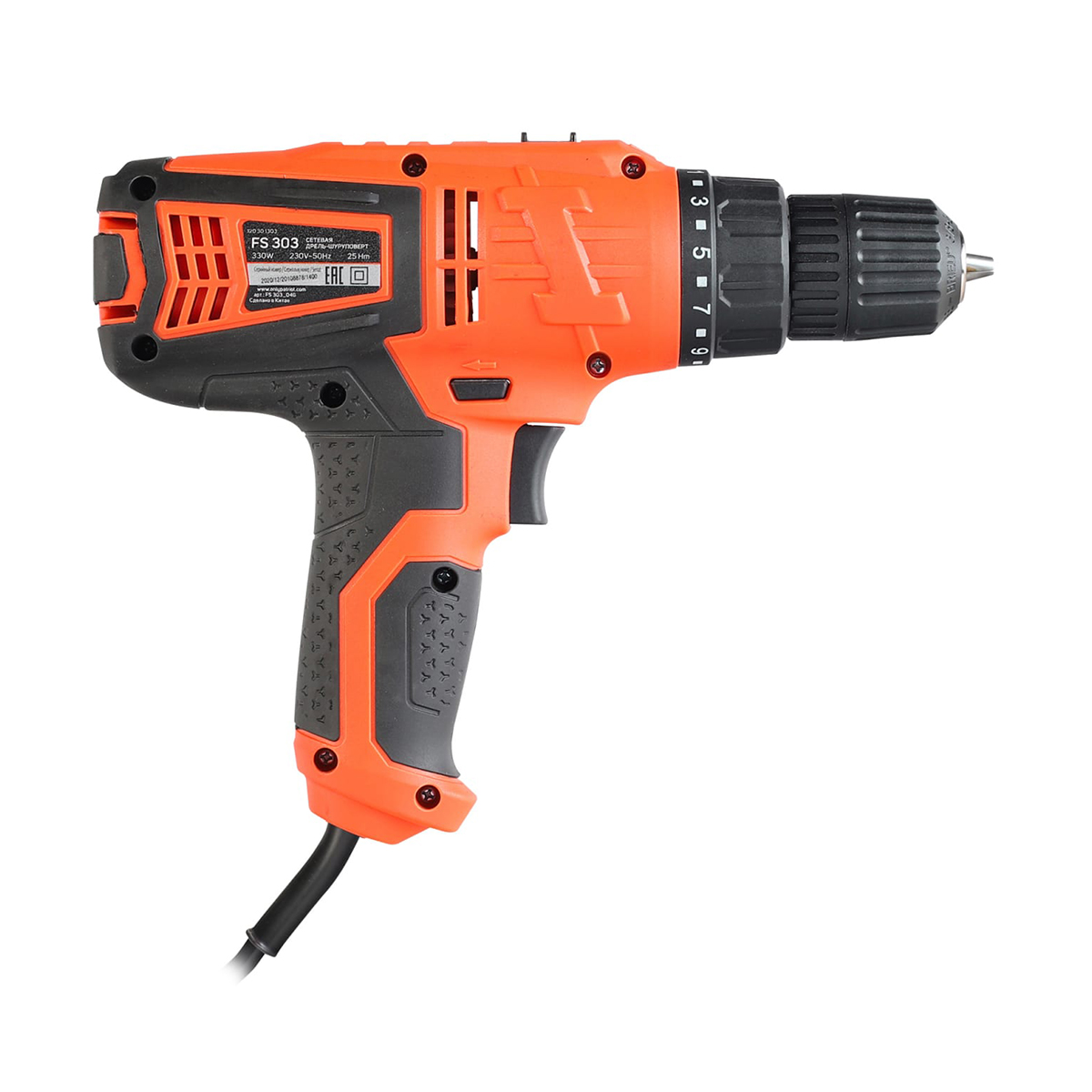 Дрель-шуруповерт fs 303 (1/10) "patriot" 120301303