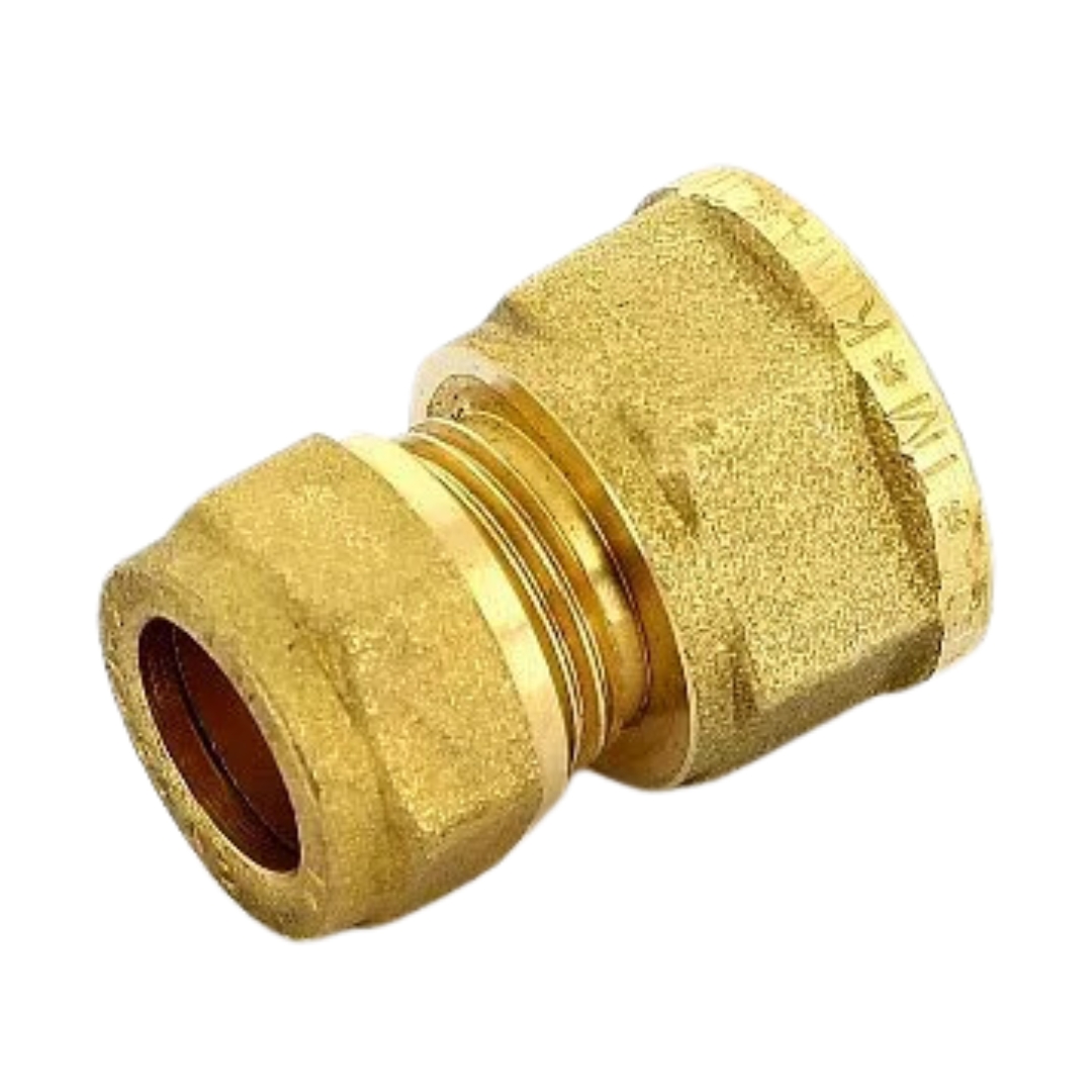 Муфта ВР 10 x 3/8" обжим TIEMME