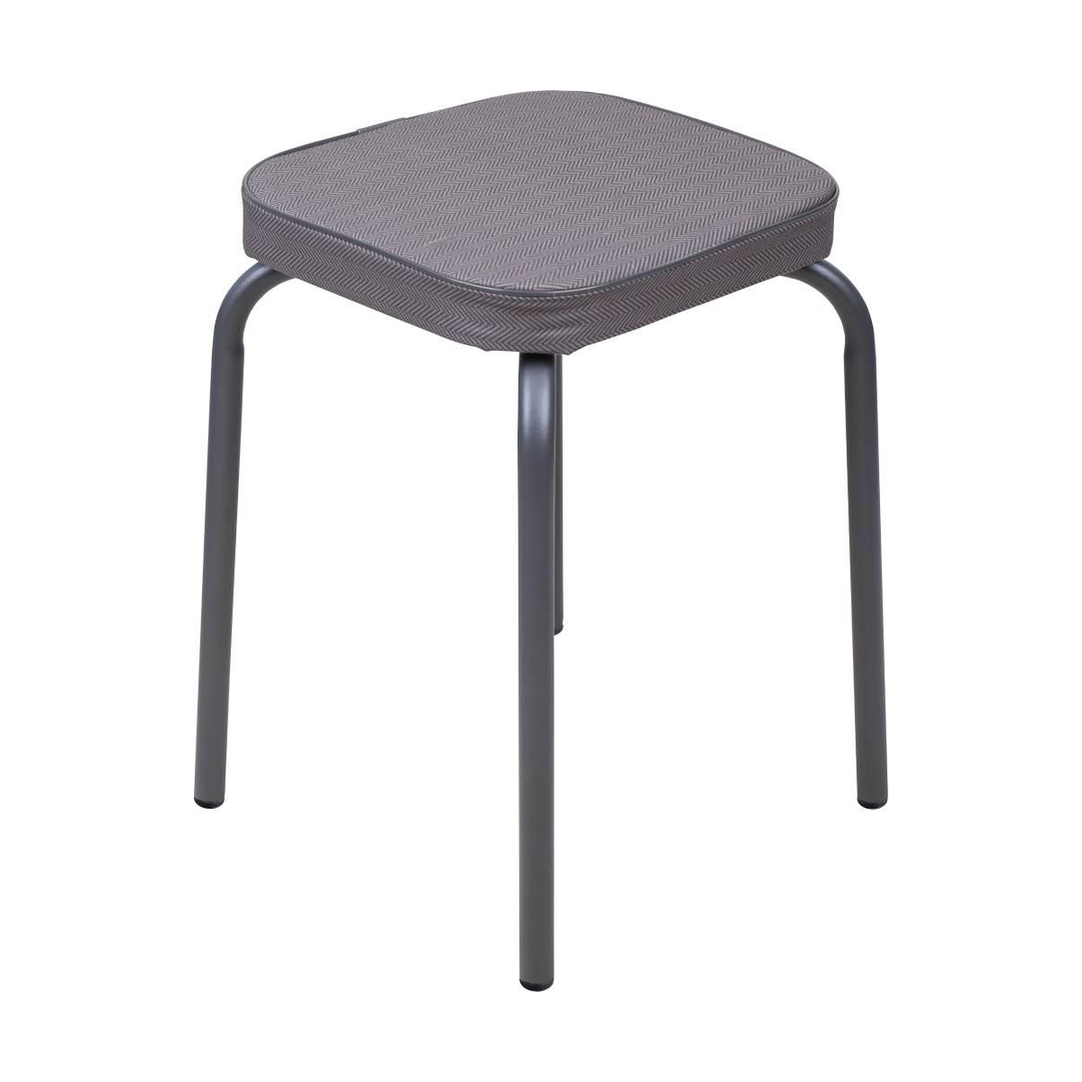 Табурет "haushalt" нт1/н (в ёлочку) мягкое квадратное сиденье 32 см (1/10) "ника"