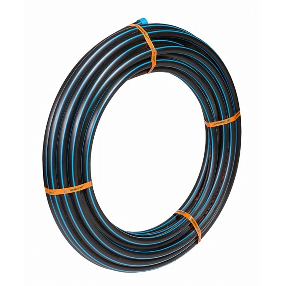 Труба для питьевой воды пнд "хит" pe100 20 х 1,6 мм (бухта 20 м) (1) "джилекс"