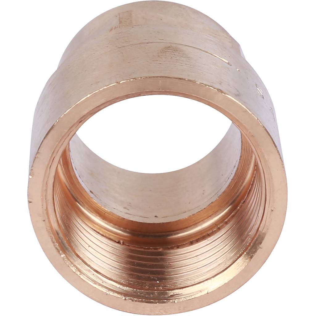 Муфта 22х3/4" переходная (ВР) под пайку с внутренней резьбой SANHA бронзовая 142702234
