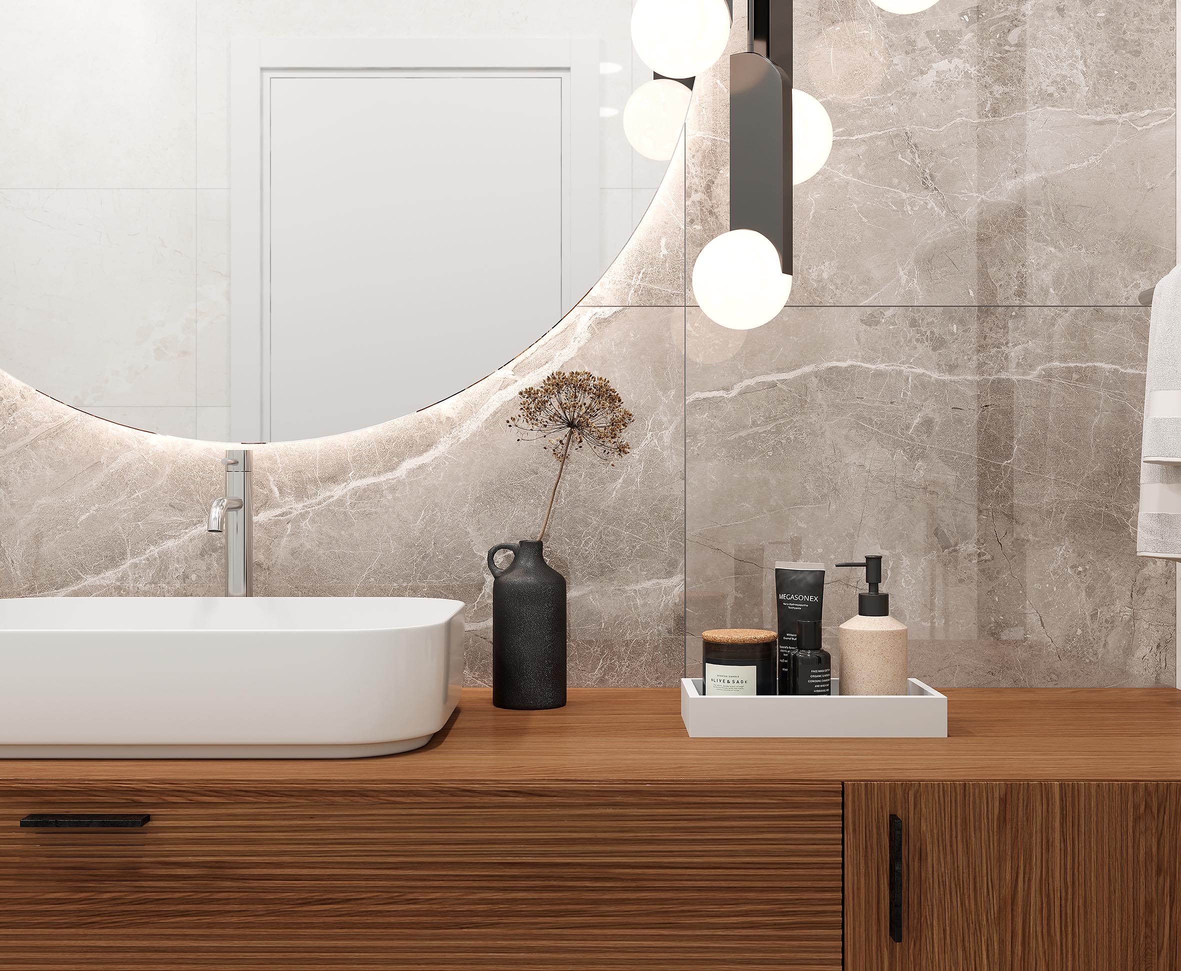 Obsidian grey керамогранит полированный 60x120