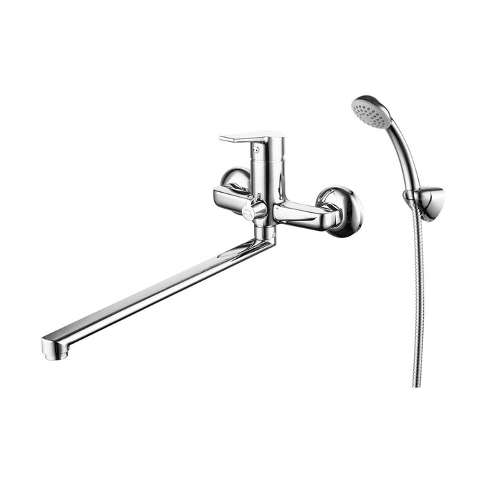 Смеситель для ванн  stripe  длинный излив (1/8) "milardo" strsb02m10