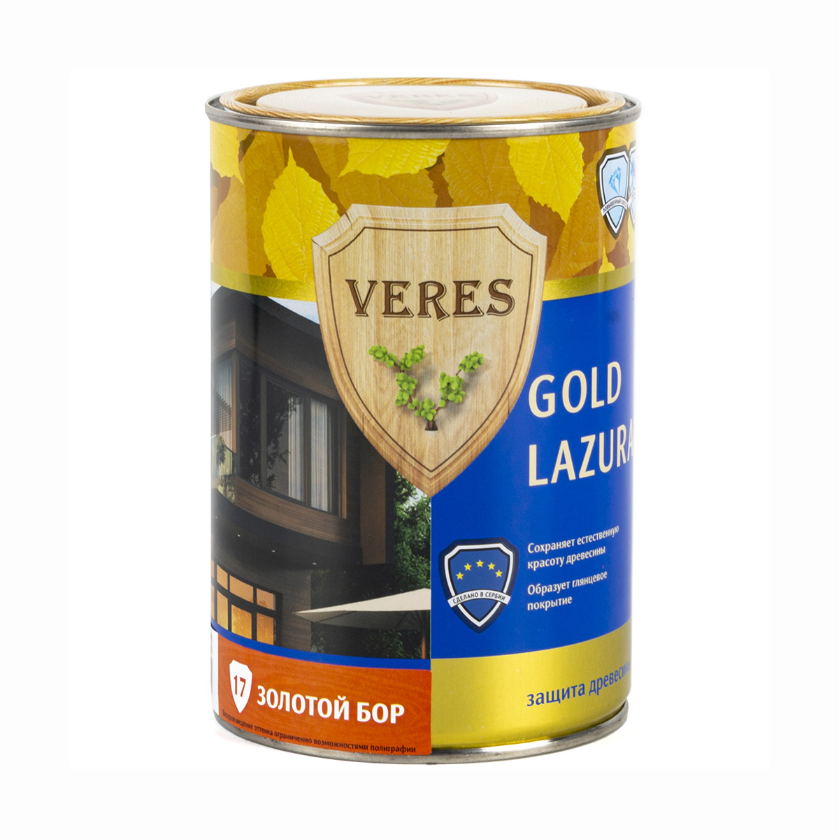 Верес gold №17 золотой бор  0,9 л (1/6) "veres"