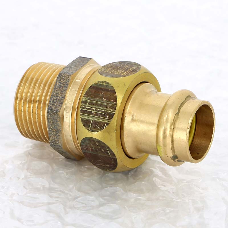 Американка пресс-Н медь плоская прокладка Profipress G VIEGA 22х1"