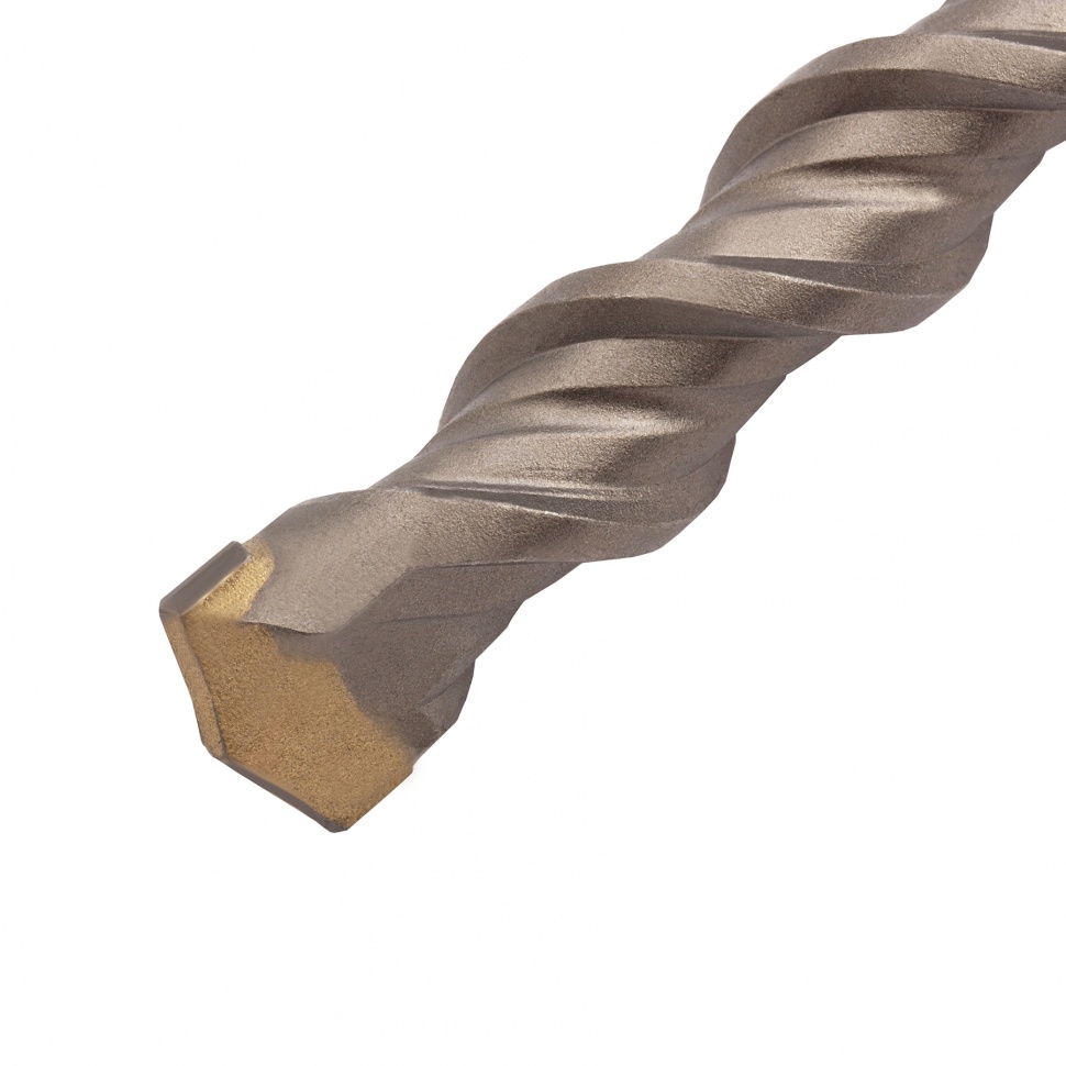 Бур по бетону, двойная спираль, три пылеотводящие кромки, 18 x 600 мм DENZEL (705046)