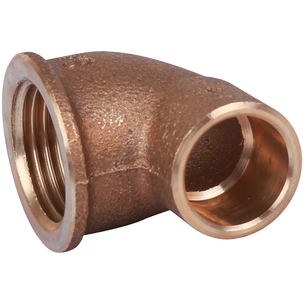 Угол переходной 15x1/2" (ВР) SANHA под пайку бронзовый 140901512