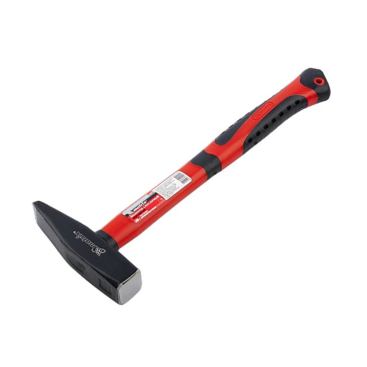 Молоток 500 г фиберглас. обрезин. рукоятка (1/36) "matrix"