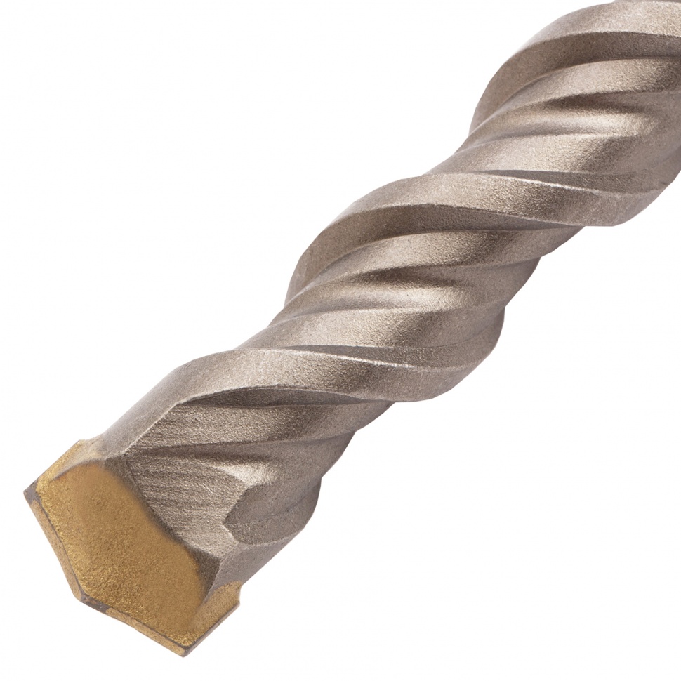 Бур по бетону, двойная спираль, три пылеотводящие кромки, 18 x 460 мм DENZEL (705045)