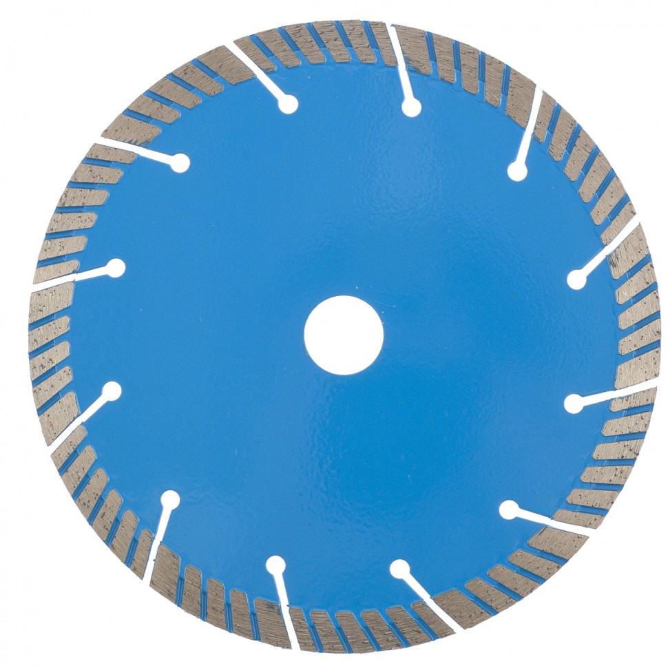 Диск алмазный, Турбо-сегментный 180 х 22.2 мм, сухая резка Барс (73088)