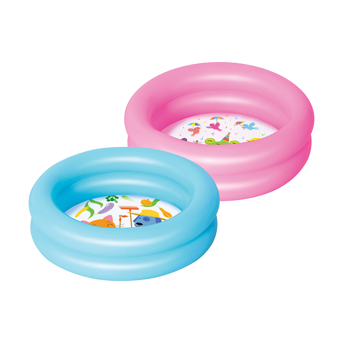 Бассейн надувной круглый 61 х 15 см, 21 л (1/12) "bestway" 51061