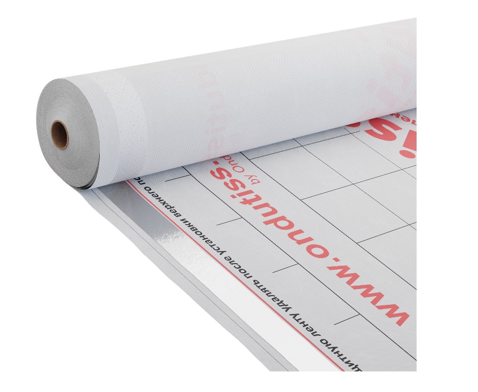 Влаго-ветроизоляция с монтажной лентой Ондутис А100 Смарт 1,5х50м (75м2)