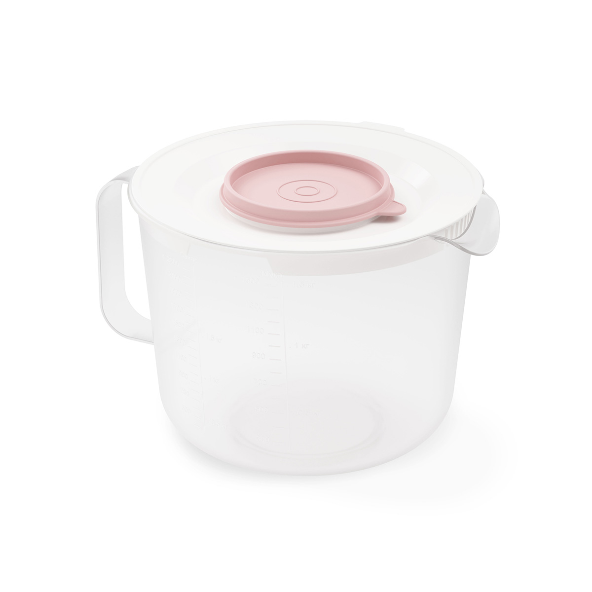 Емкость для миксера  пласт. 2,5 л (1/10) "альтернатива" м1241