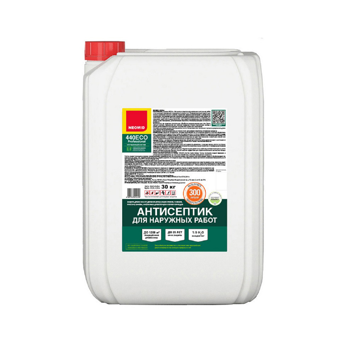 Антисептик для наружных работ "440 eco" 30 кг (концентрат) (1) "neomid"