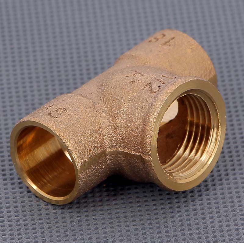 Тройник переходной под пайку ВР 18 х 1/2" VIEGA медный