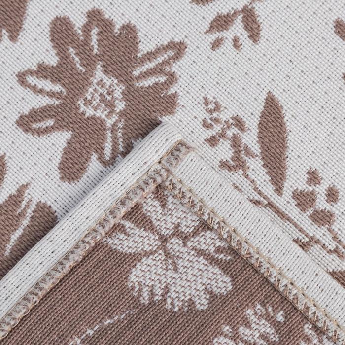 Салфетка сервировочная "этель" flowers brown 30*45 см (1/49) 6705300