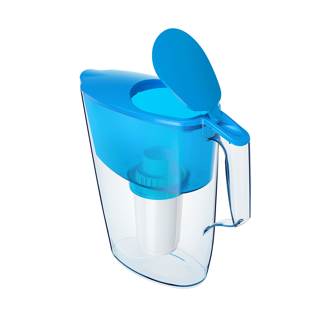 Фильтр-кувшин "ультра" модель p87а5f  2,5 л (голубой) (1/7) "аквафор"