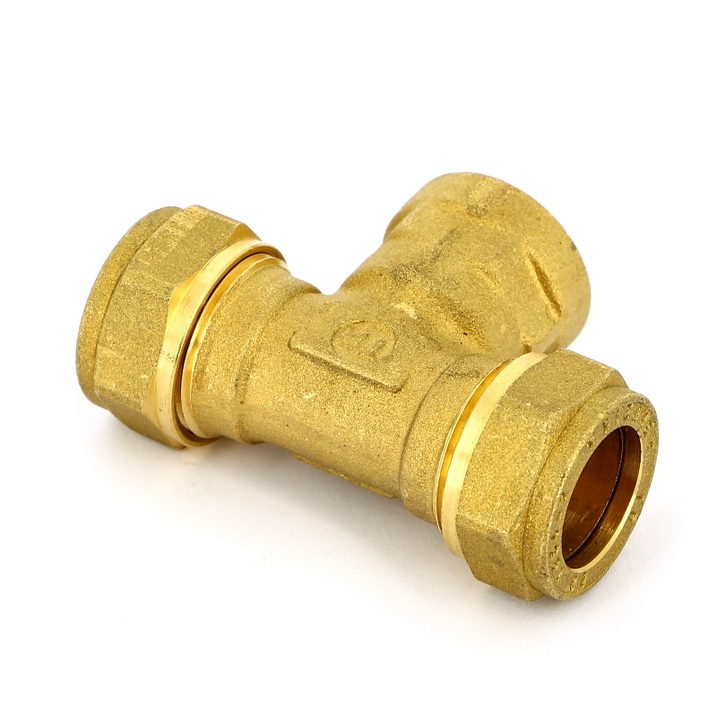 Тройник ВР 18 x 1/2" x 18 обжим TIEMME